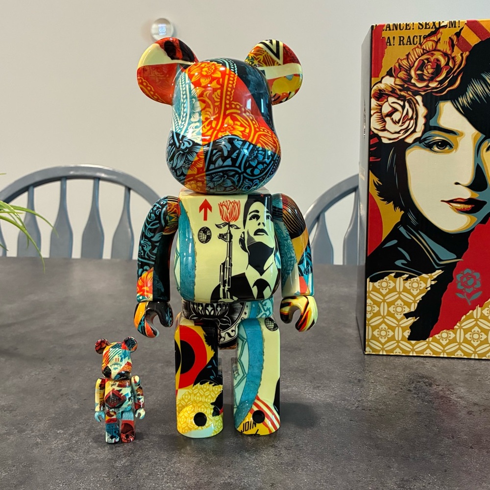 🔥Be@rbrick x OBEY🔥